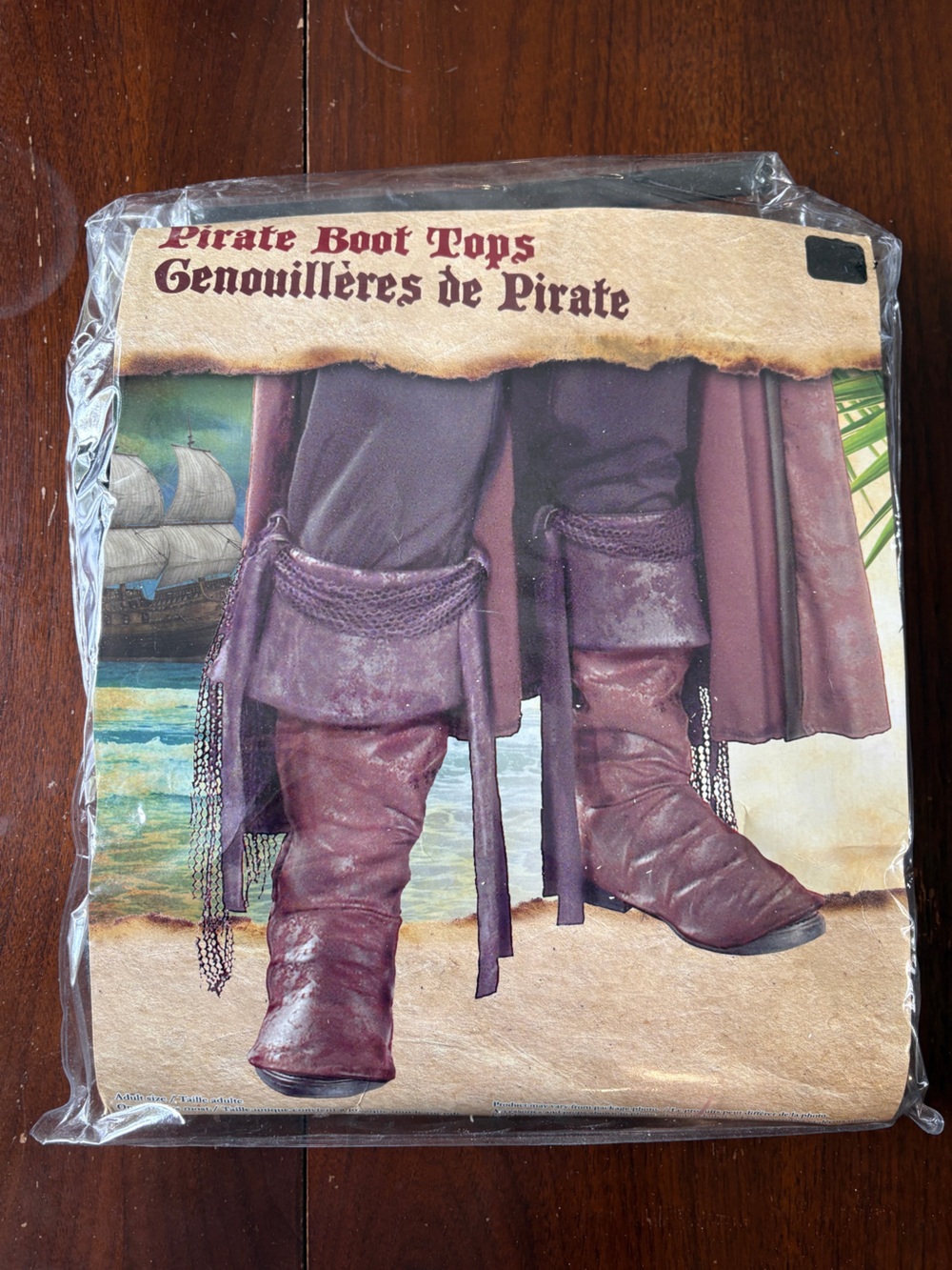Halloween Unisex Pirate Boot Toppers